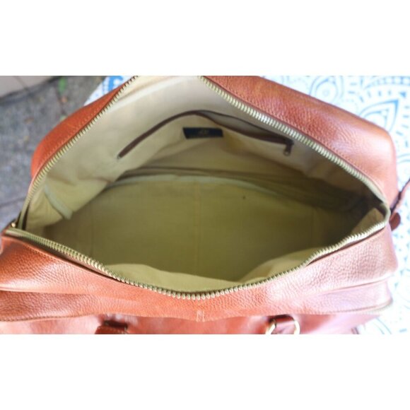 Vintage Tangaroa Terrida Italian Genuine Leather Designer Large Duffle Bag - Picture 2 of 9